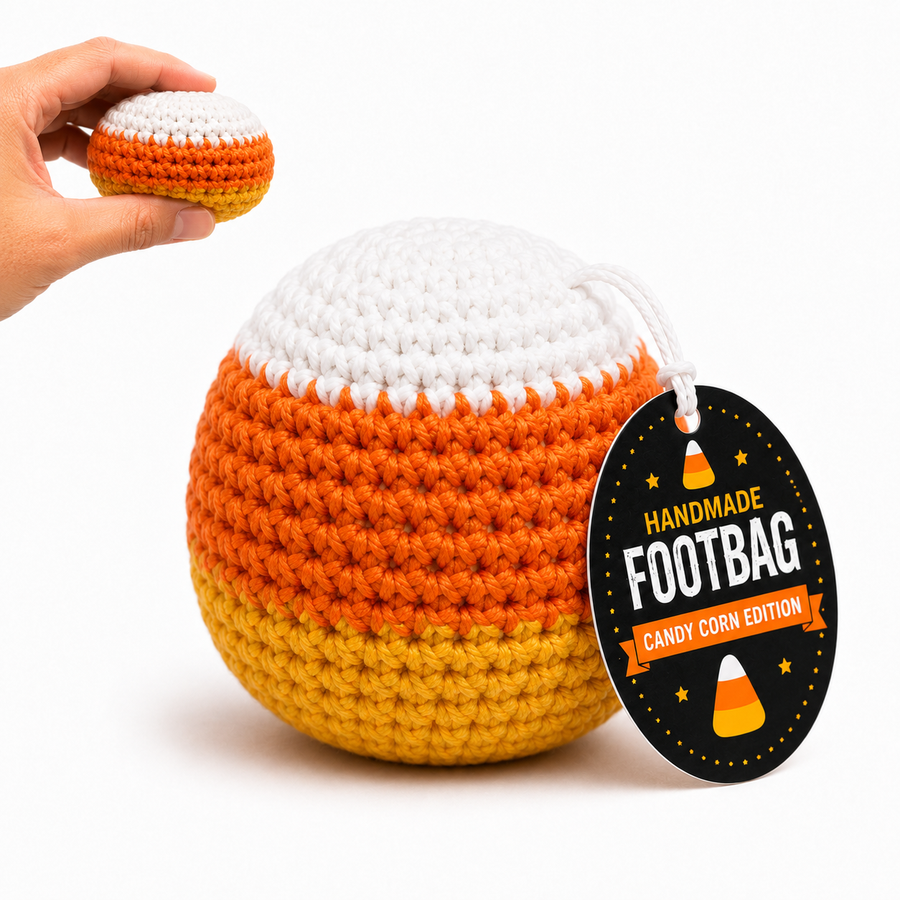 Candy Corn Footbag