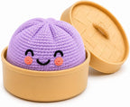 Crochet Bao Bun with Mini Steamer Basket