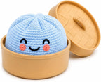Crochet Bao Bun - Baby Blue