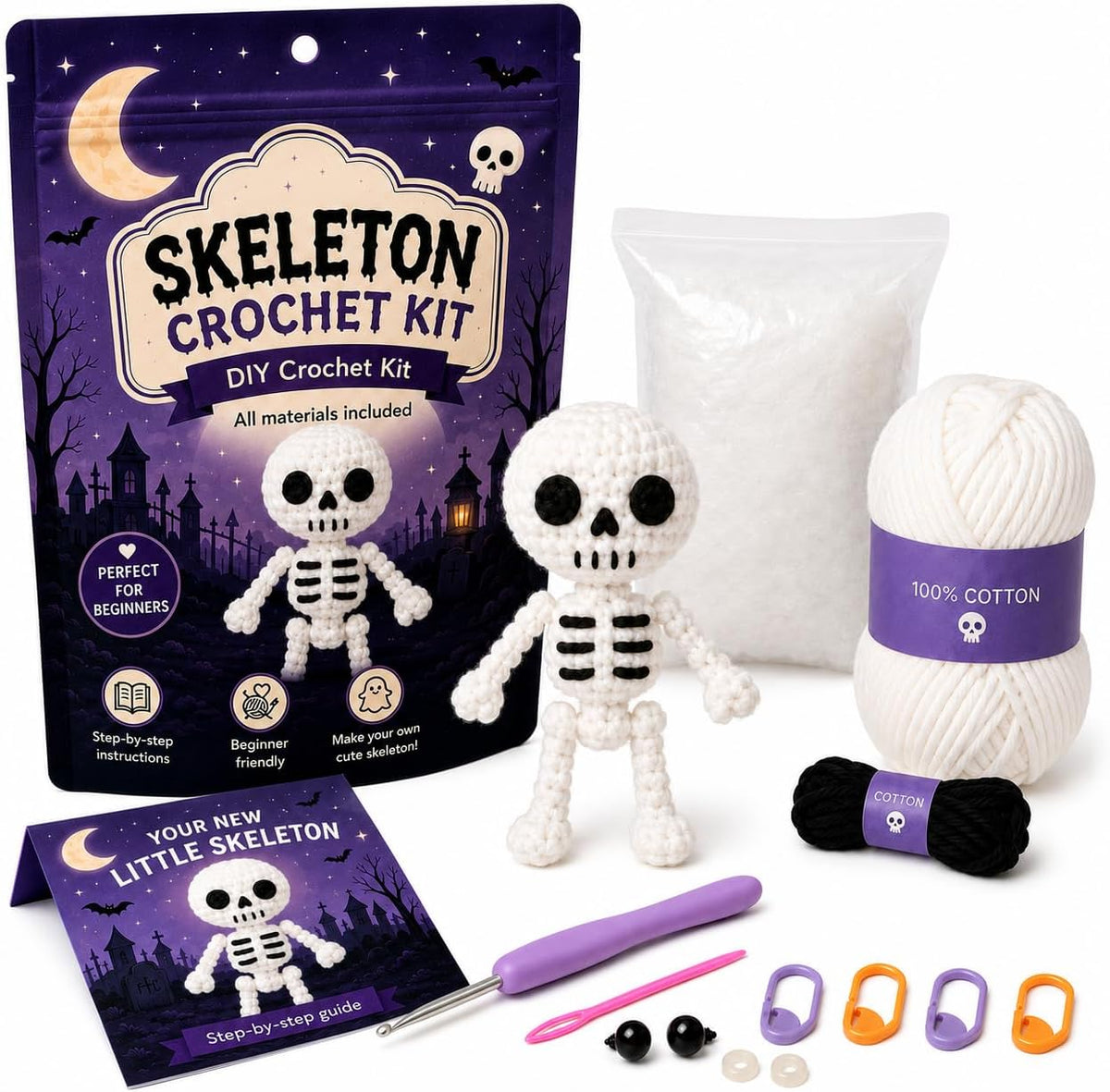 Halloween Crochet Kit - Style B-1