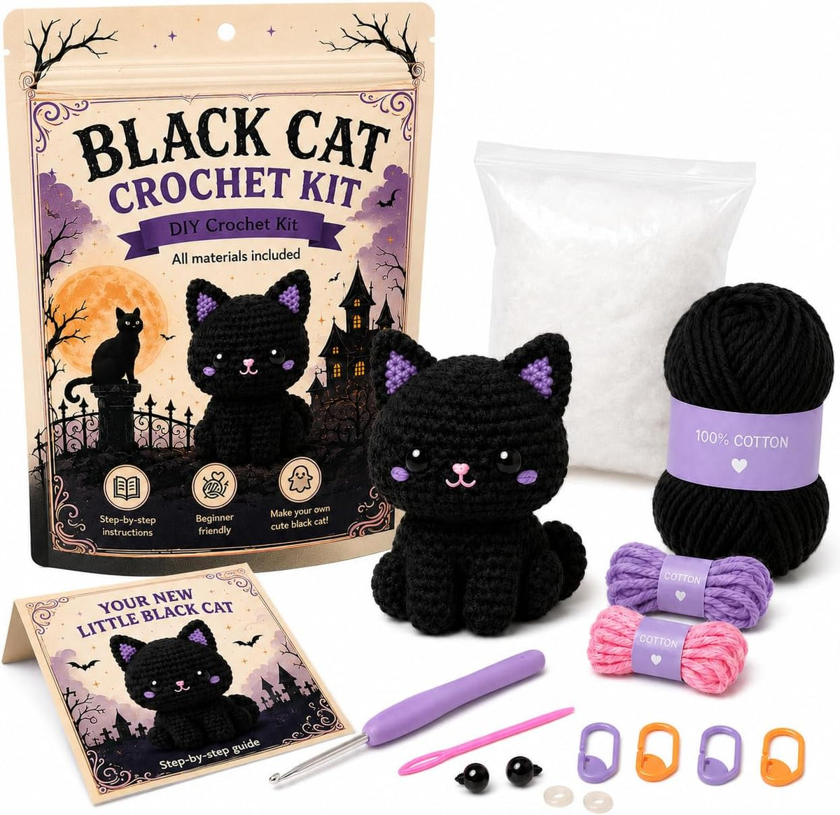 Halloween Crochet Kit - Style C