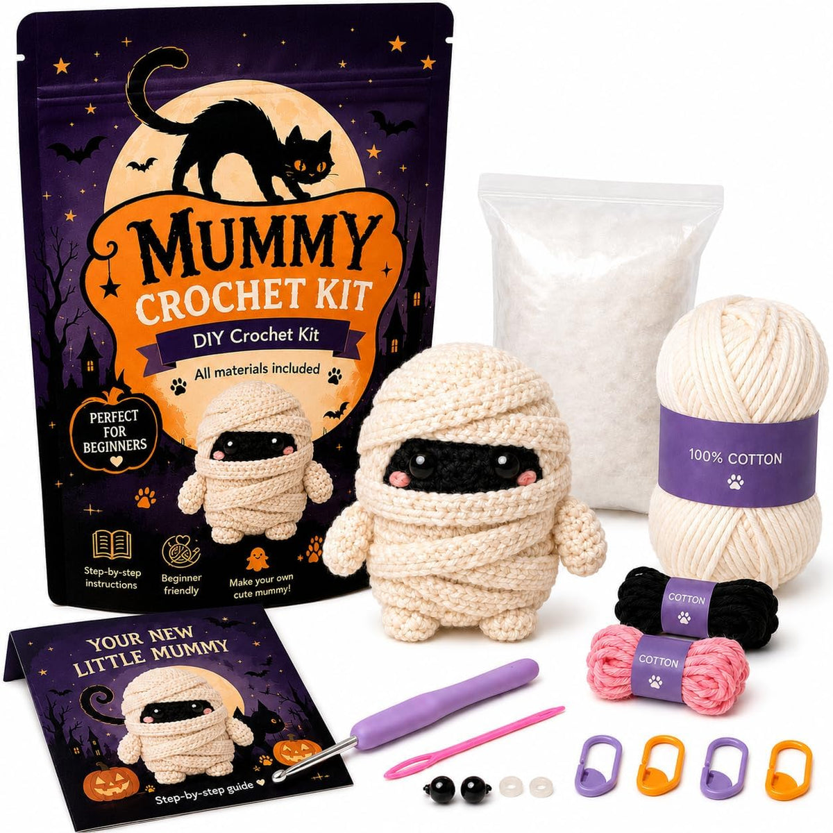 Halloween Crochet Kit - Style F-1
