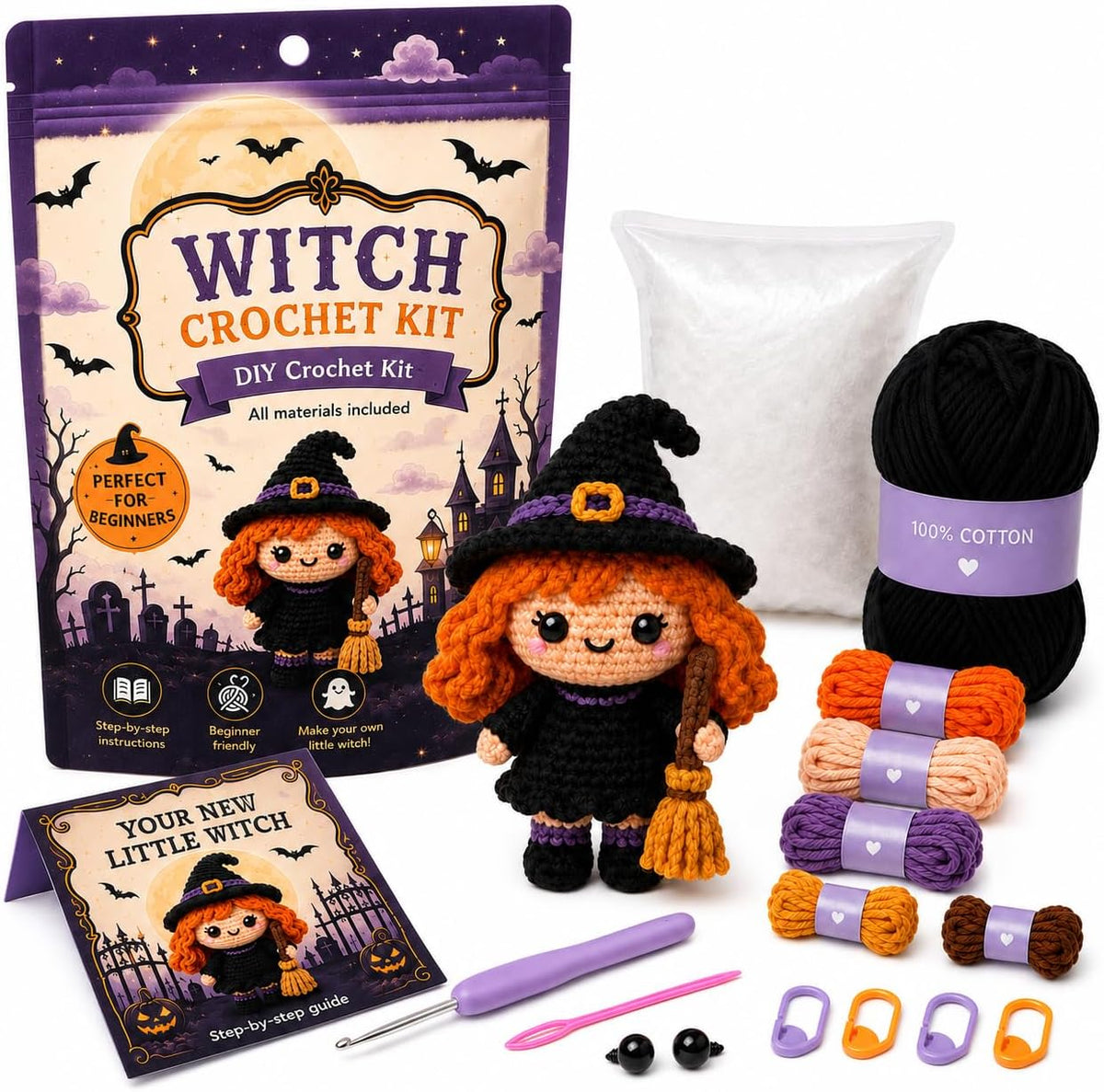 Halloween Crochet Kit - Style G