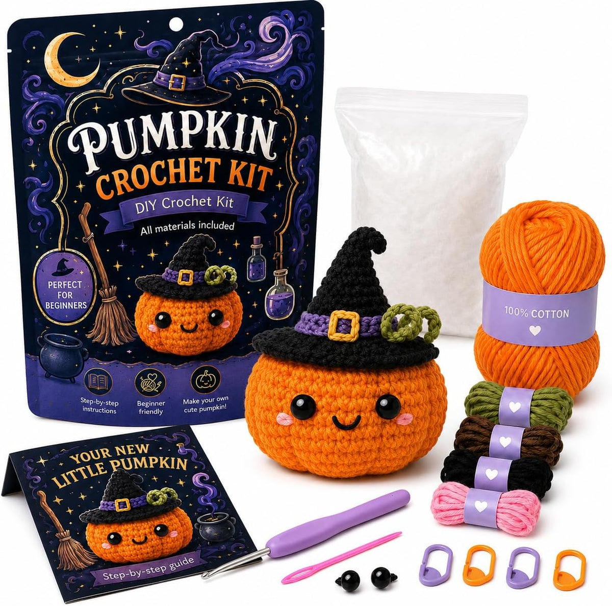 Halloween Crochet Kit - Style I