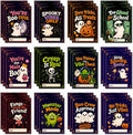 36 Pack Cute Halloween Tags with 12 Designs