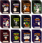 36 Pack Cute Halloween Tags with 12 Designs